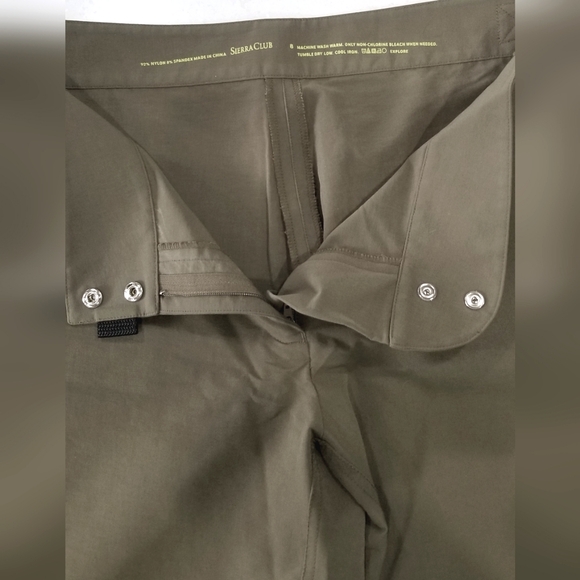Sierra Club Olive Explore Hiking Pants - Picture 4 of 8